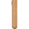 Ekena Millwork Funston Arts and Crafts Smooth Bracket w/ Offset Brace, Western Red Cedar, 5 1/2"W x 22"D x 30"H BKT0604X22X30FST03SWR - alternate 3